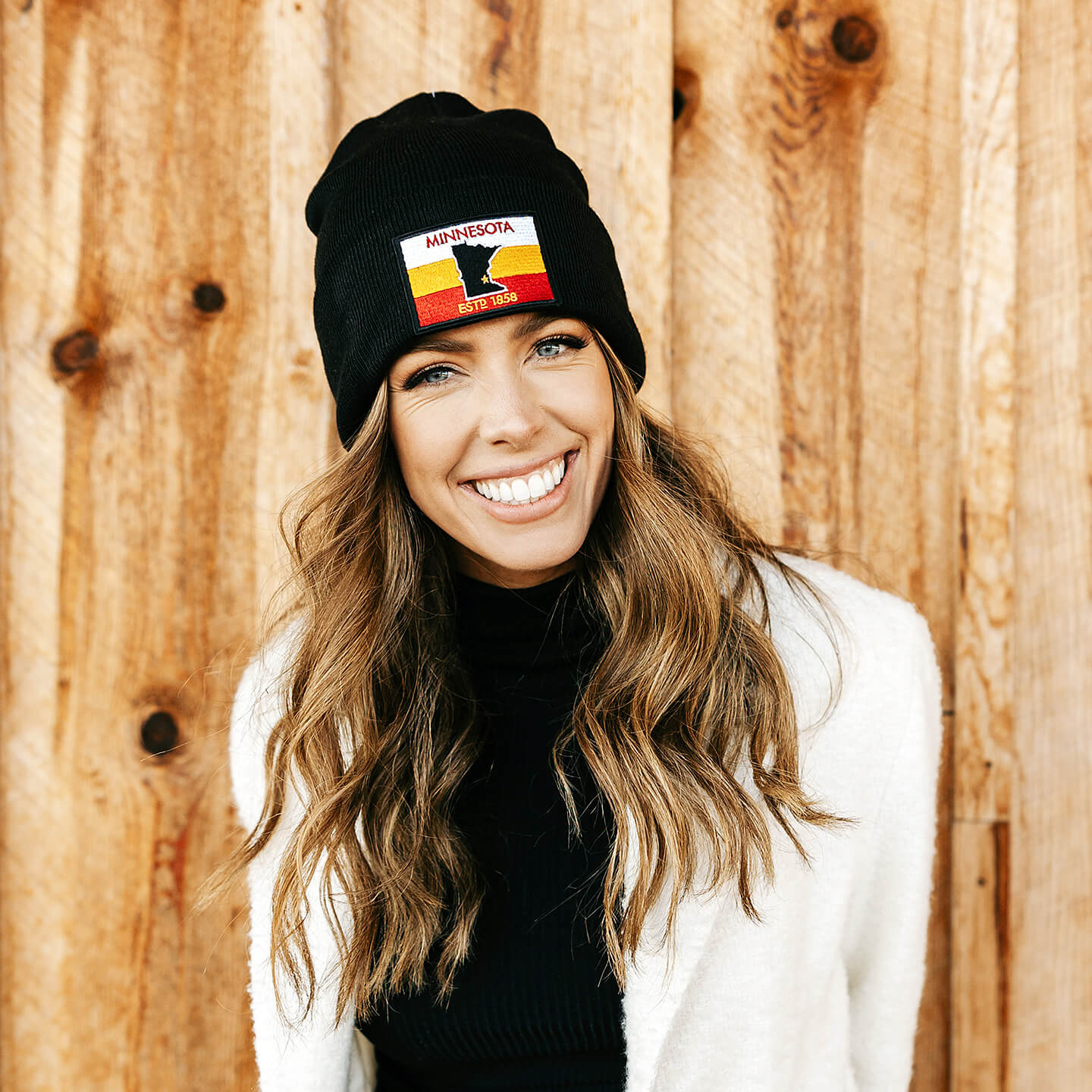 Minnesota Cuffed Beanie with Minnesota Flag Gopher Patch