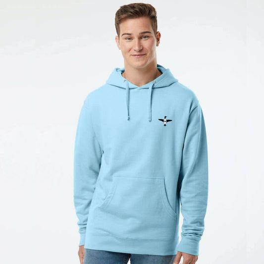 Pullover hoodie with Silicone Loon