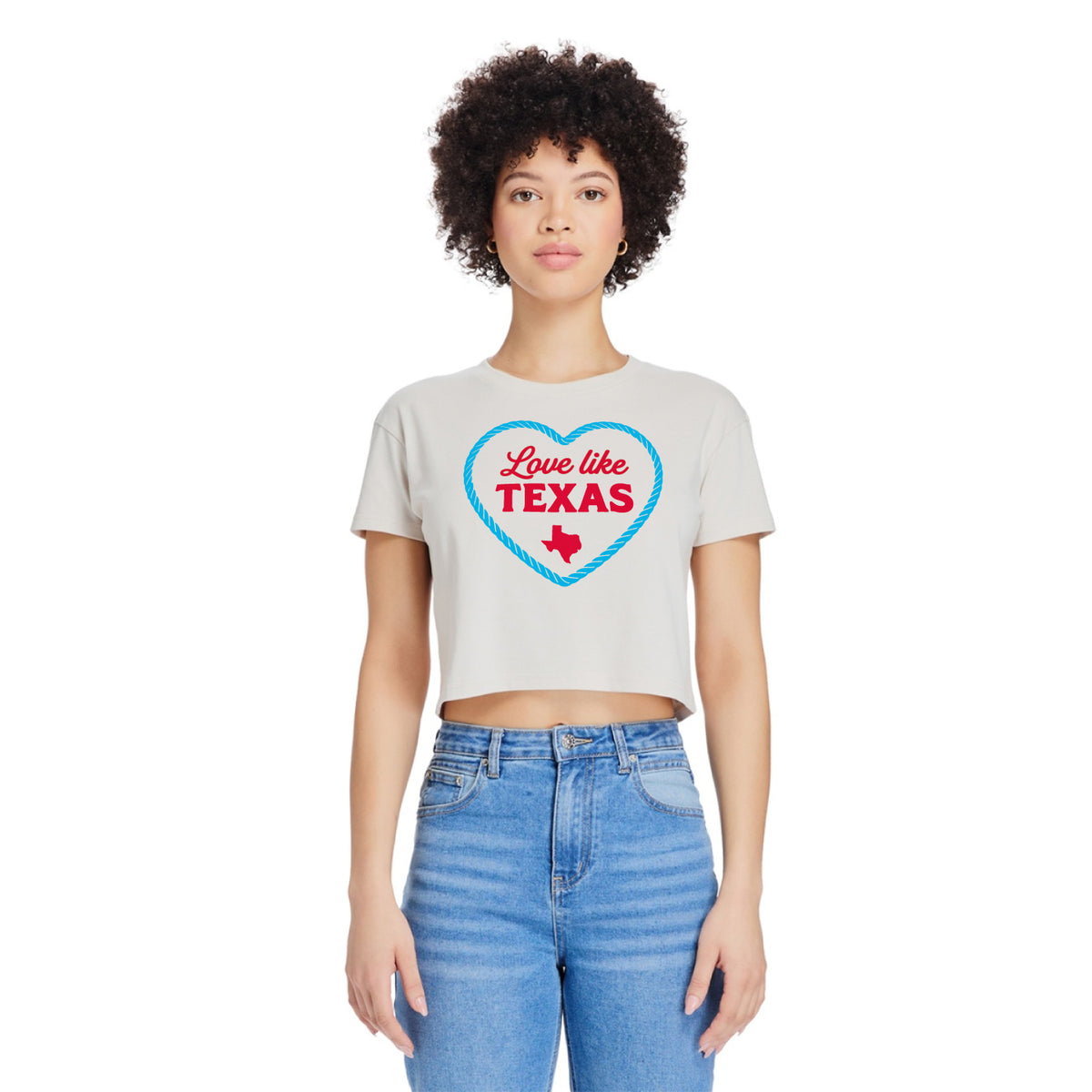 Love Like Texas Crop Top