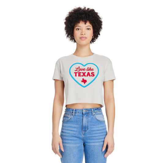Love Like Texas Crop Top