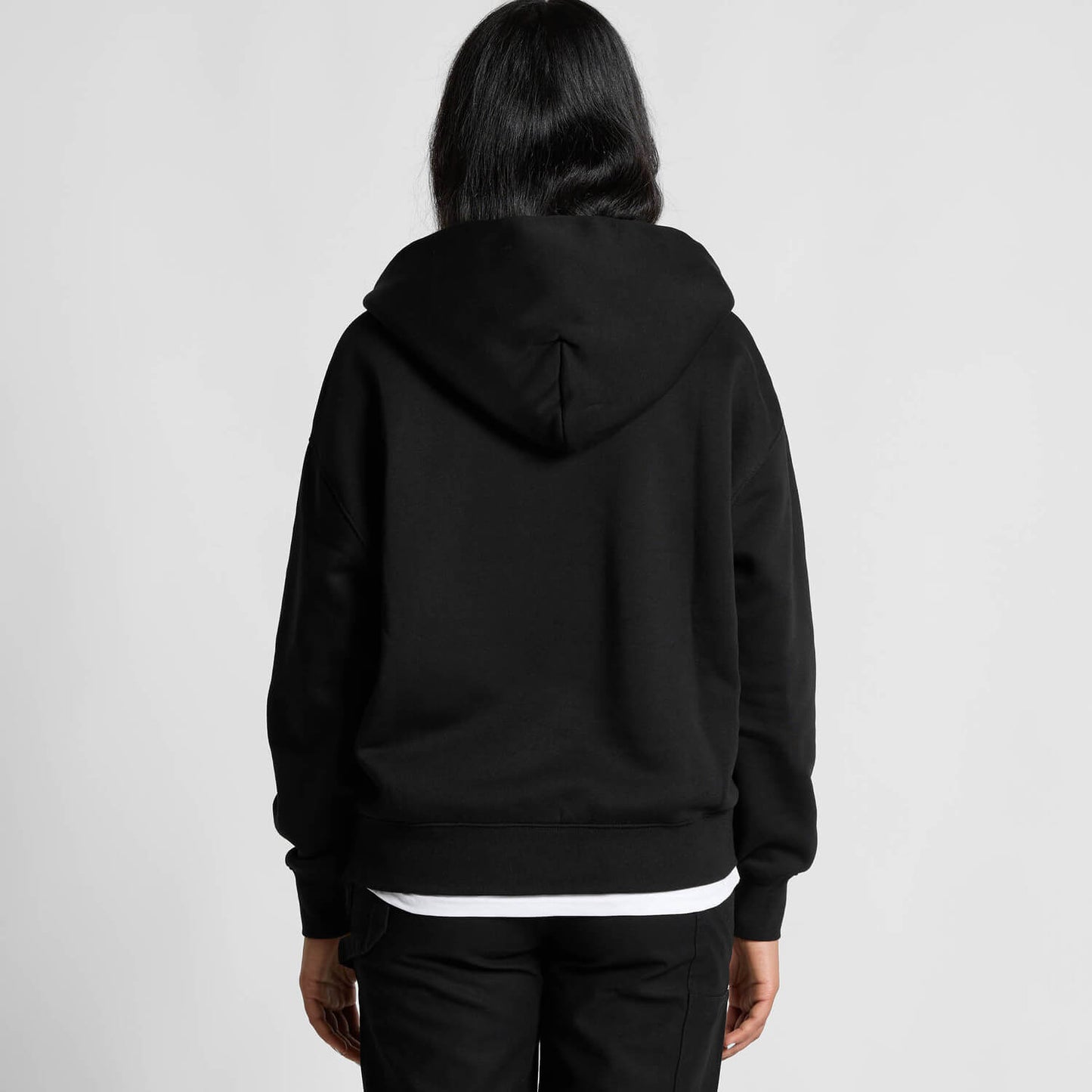 Women's Quarter Zip hoodie with Silicone Loon