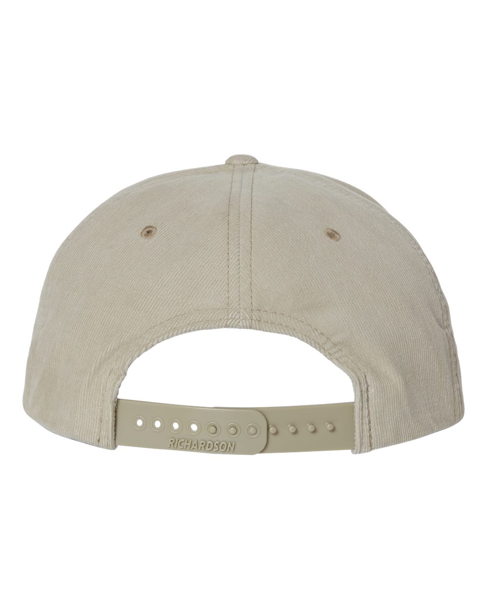 Beige cap with Richardson logo on a white background