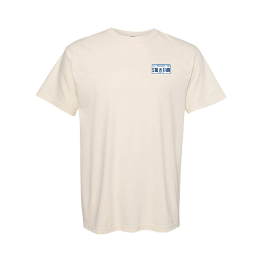 State Fair "ST8 FAIR" Edition Ivory Unisex Comfort Colors 1717 T-Shirt