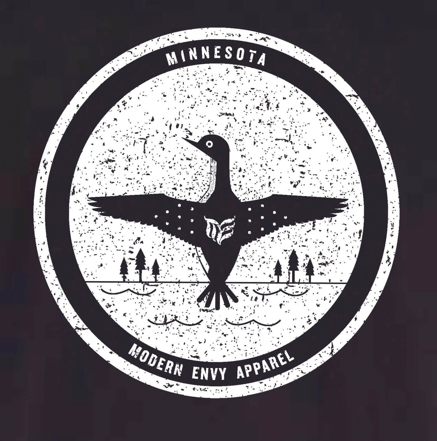 Modern Envy Loon Logo print image