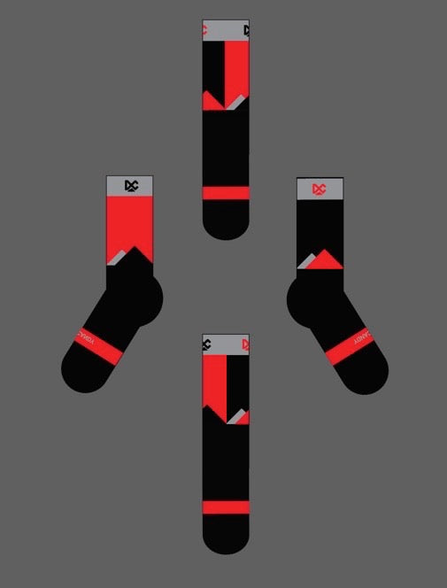 Wednesday- WAYWO? A new design for cycling sock!