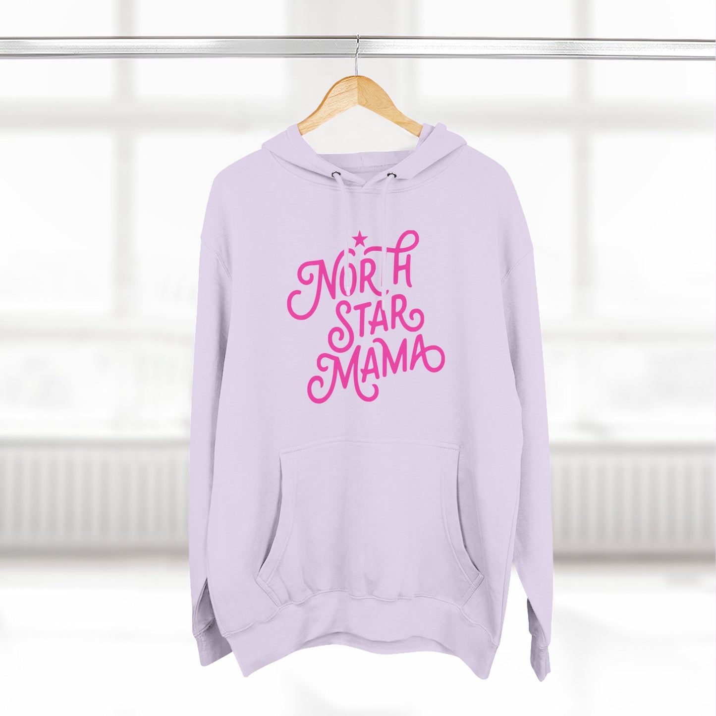 Mothers Day-North Star Mama Hoodie — Cozy Mom Graphic Pullover