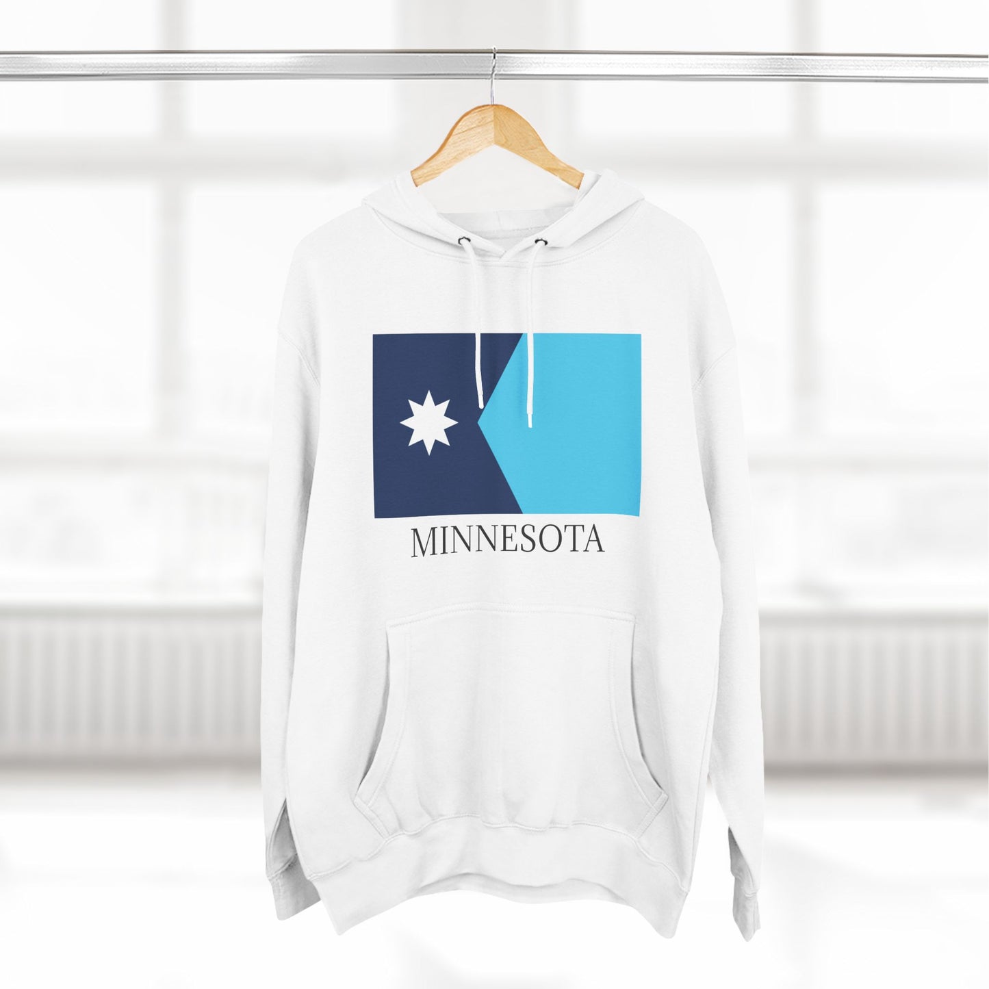 MInnesota Flag Three-Panel Hoodie