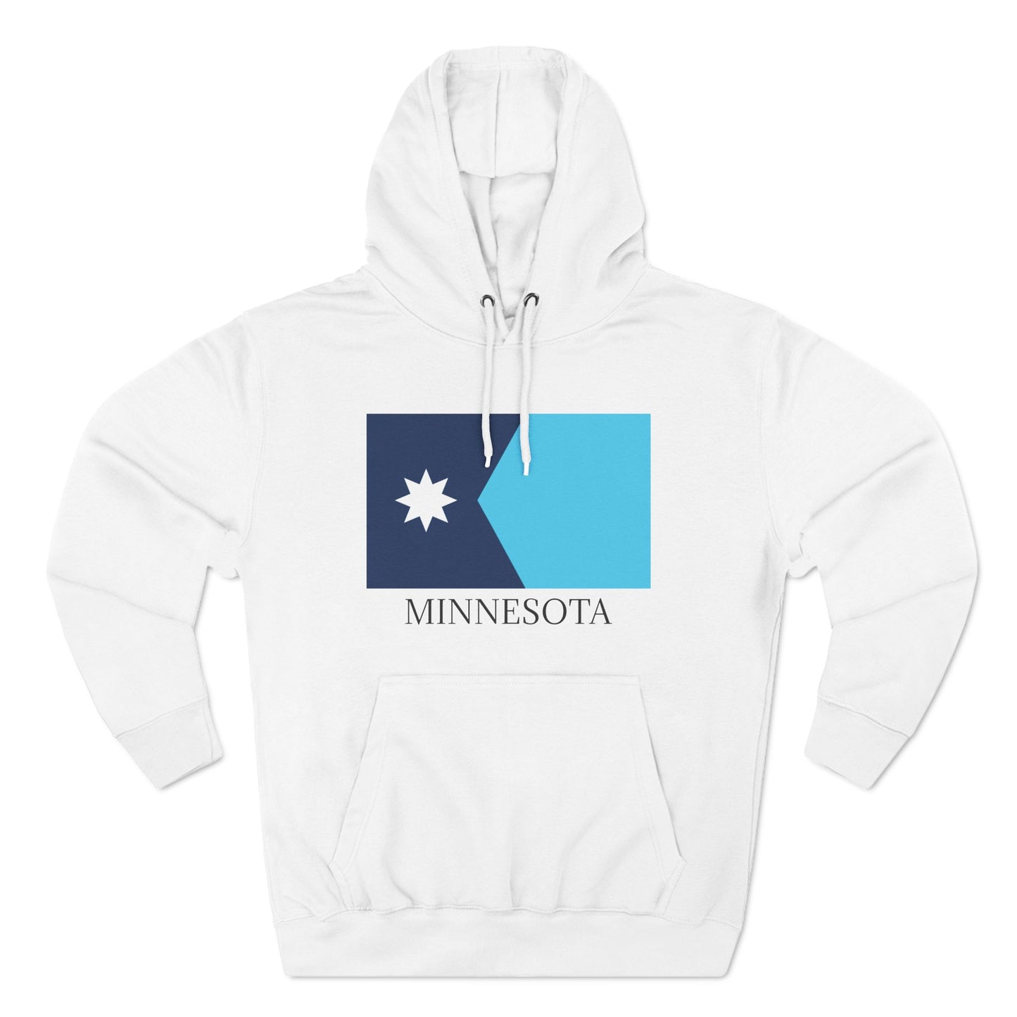 MInnesota Flag Three-Panel Hoodie