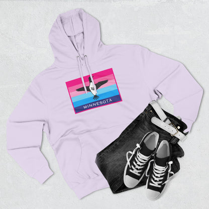 Minnesota Pride Hoodie — Three-Panel Retro Flag Design