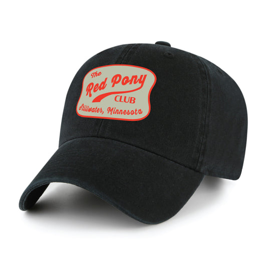 Stillwater, Minnesota Red Pony Club Retro Patch Black 47 Brand Dad Hat (Copy)