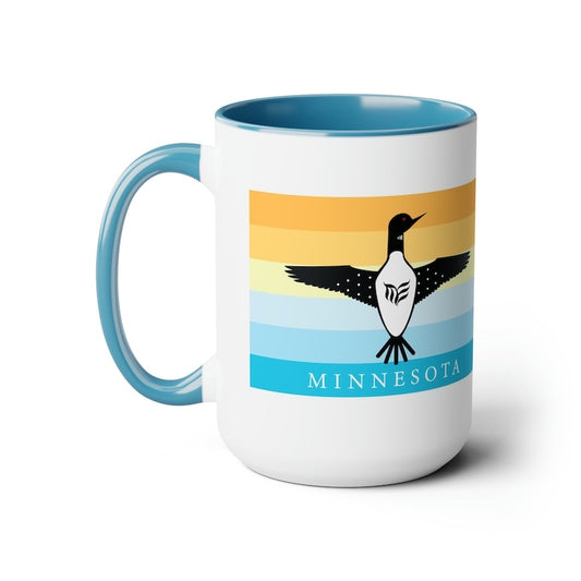 MEA Loon coffee mug Blue