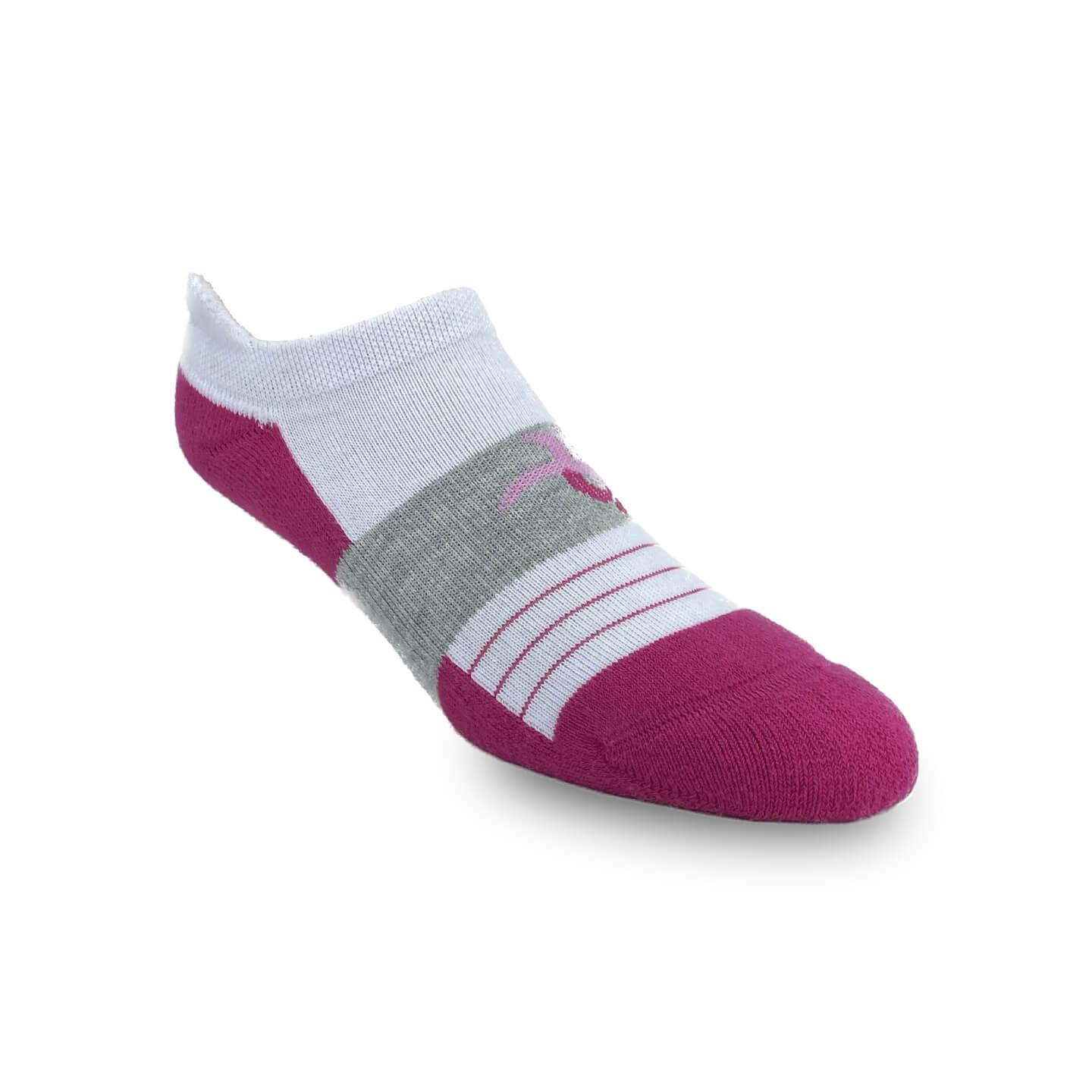 Elevated comfort ankle socks Komen Edition