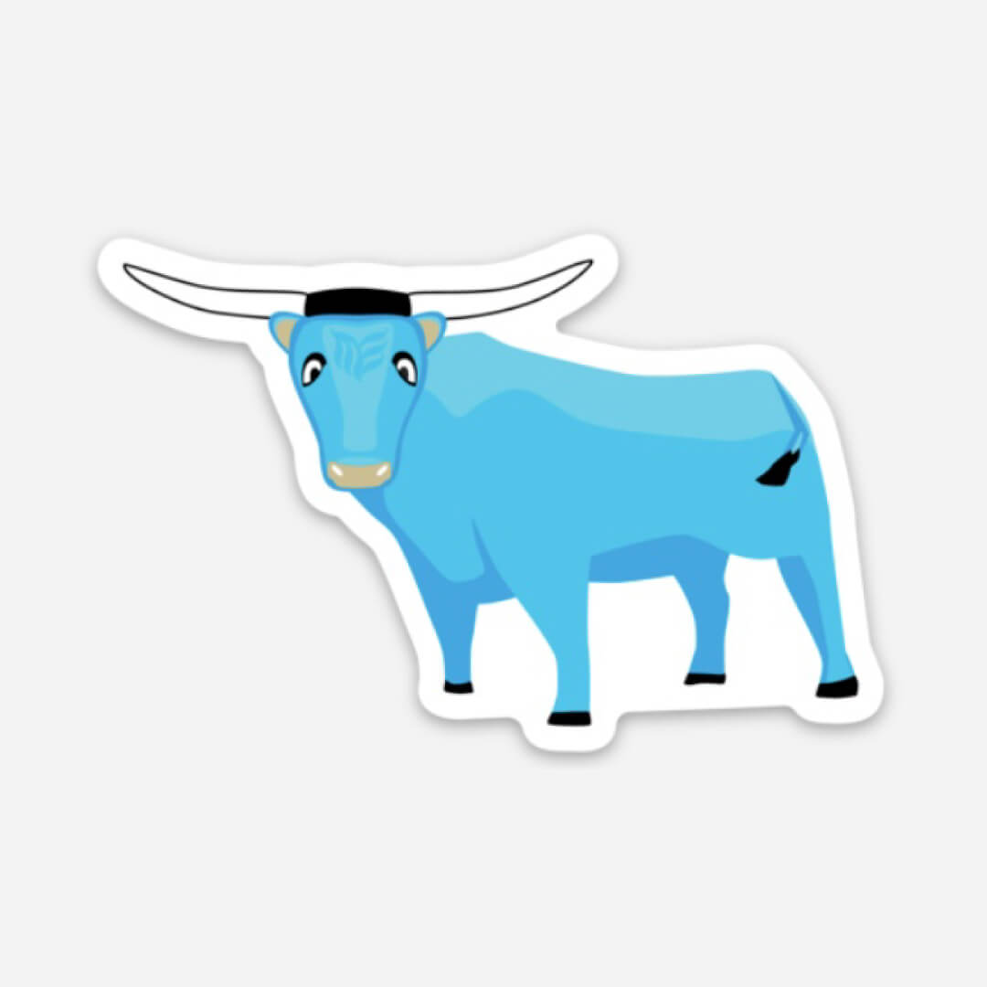 MEA Blue Ox Sticker