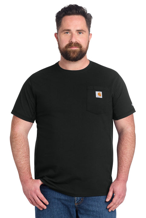 Carhartt Force® Short Sleeve Pocket T-Shirt Left Chest EMB