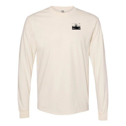 Vintage Deer Long Sleeve Ivory Comfort Color 6014