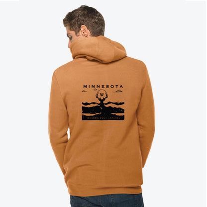 Deer Vintage Graphic Hoodie