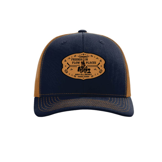 Richarson 112 Snapback Trucker Hat with Friends in Flow Places patch