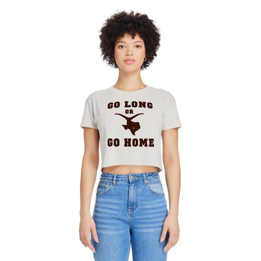 Go Long or Go Home Crop Top