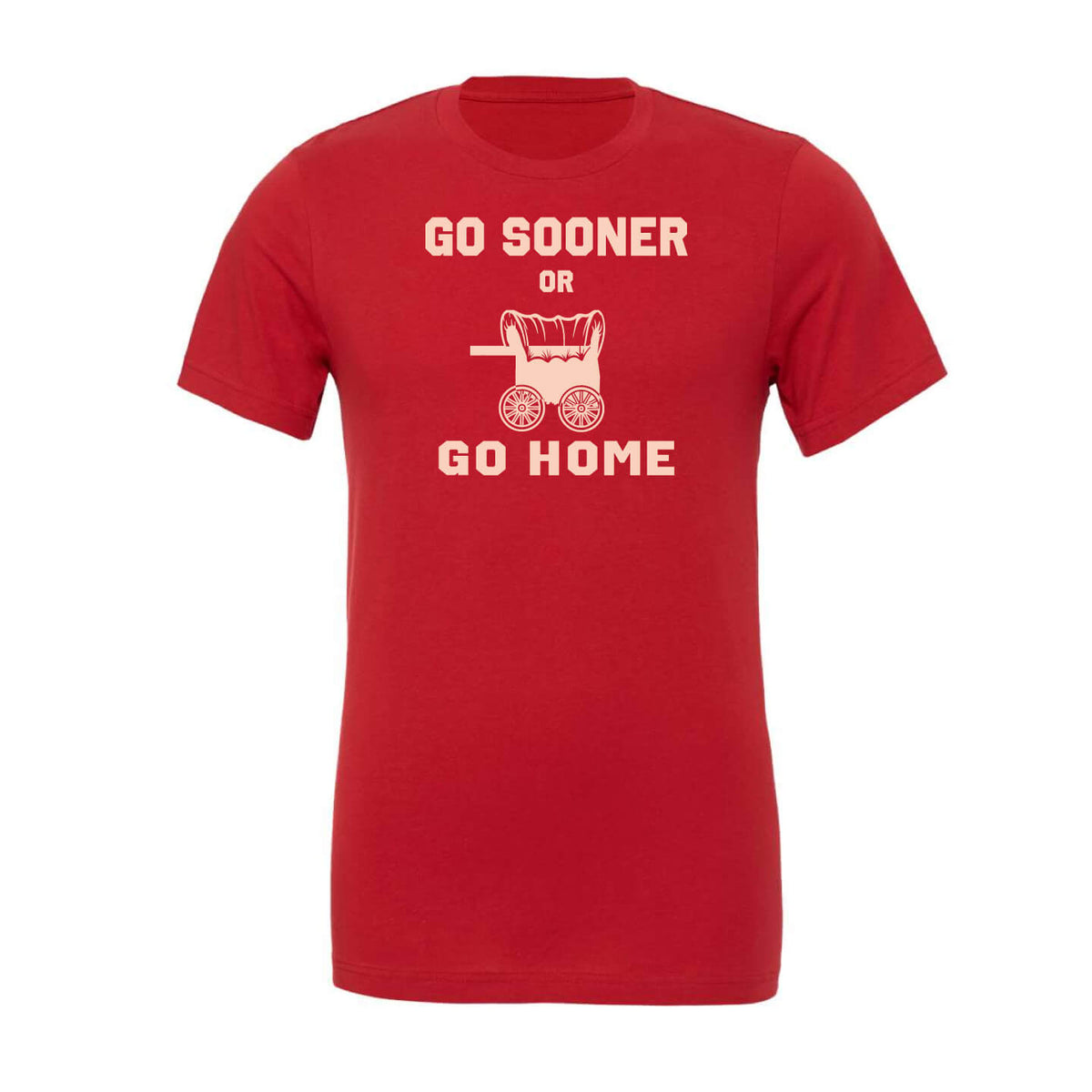 Sooner Inspired Go Sooner or Go Home Tee - Red