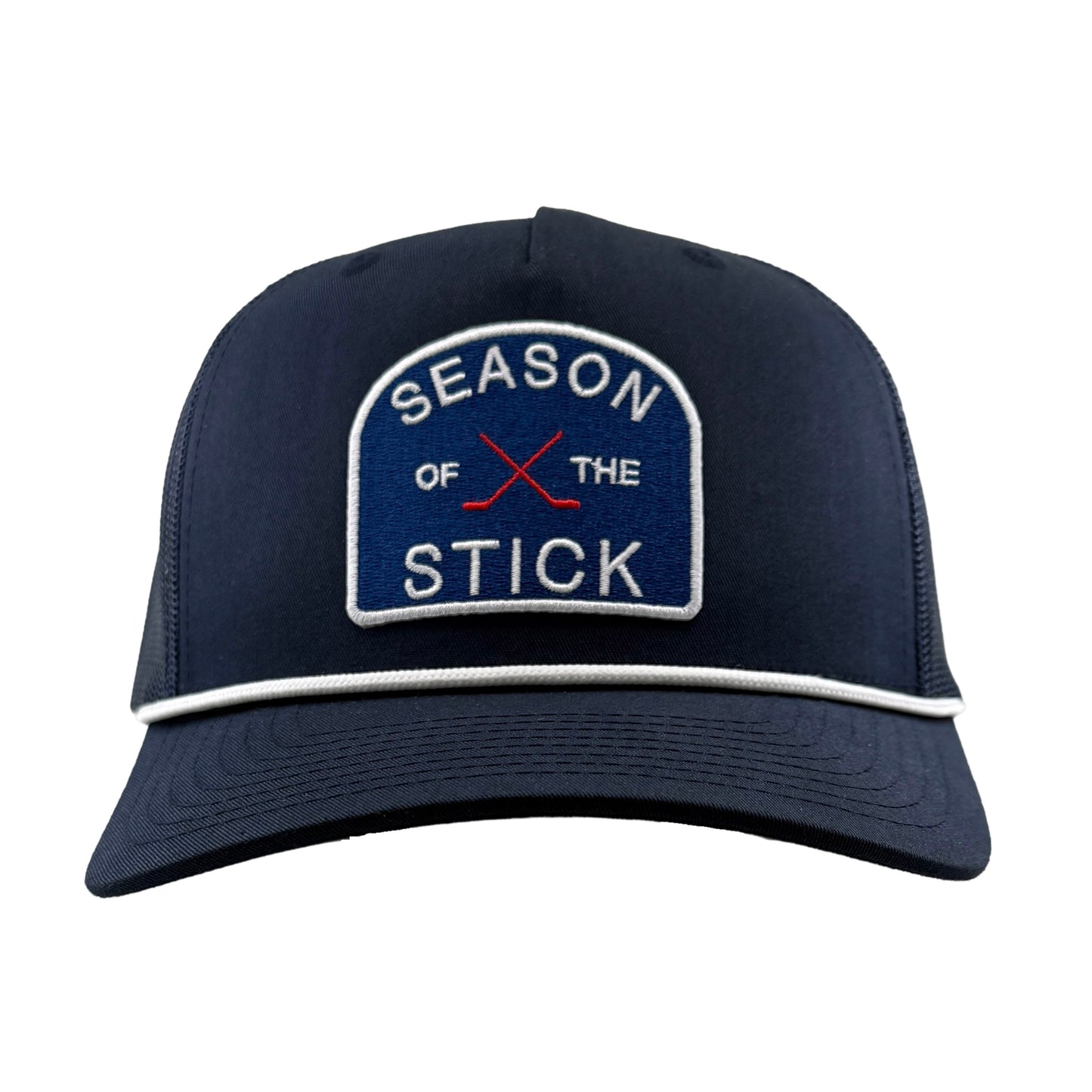 USA Olympic Hockey Inspired patch on Richardson Rope Trucker hat