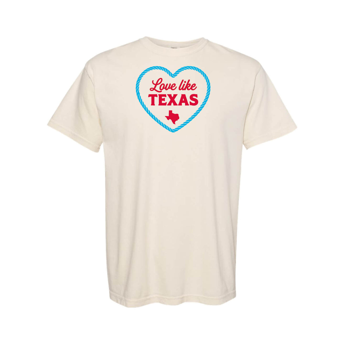 Love Like Texas Tee - Ivory Comfort Colors