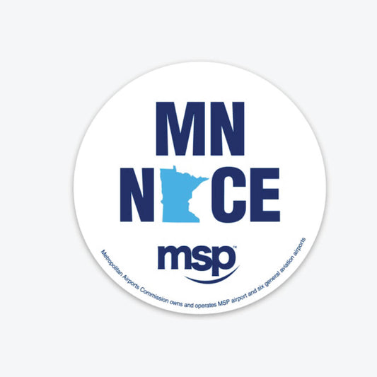 MSP MN Nice Sticker