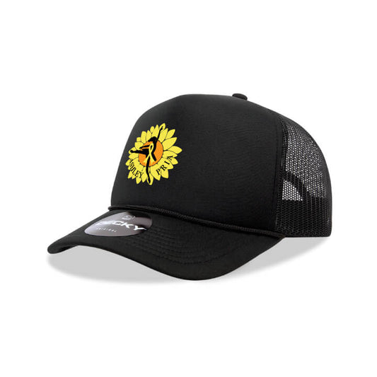 ASHLEY PRIA'S BENEFIT BLACK FOAM TRUCKER HAT