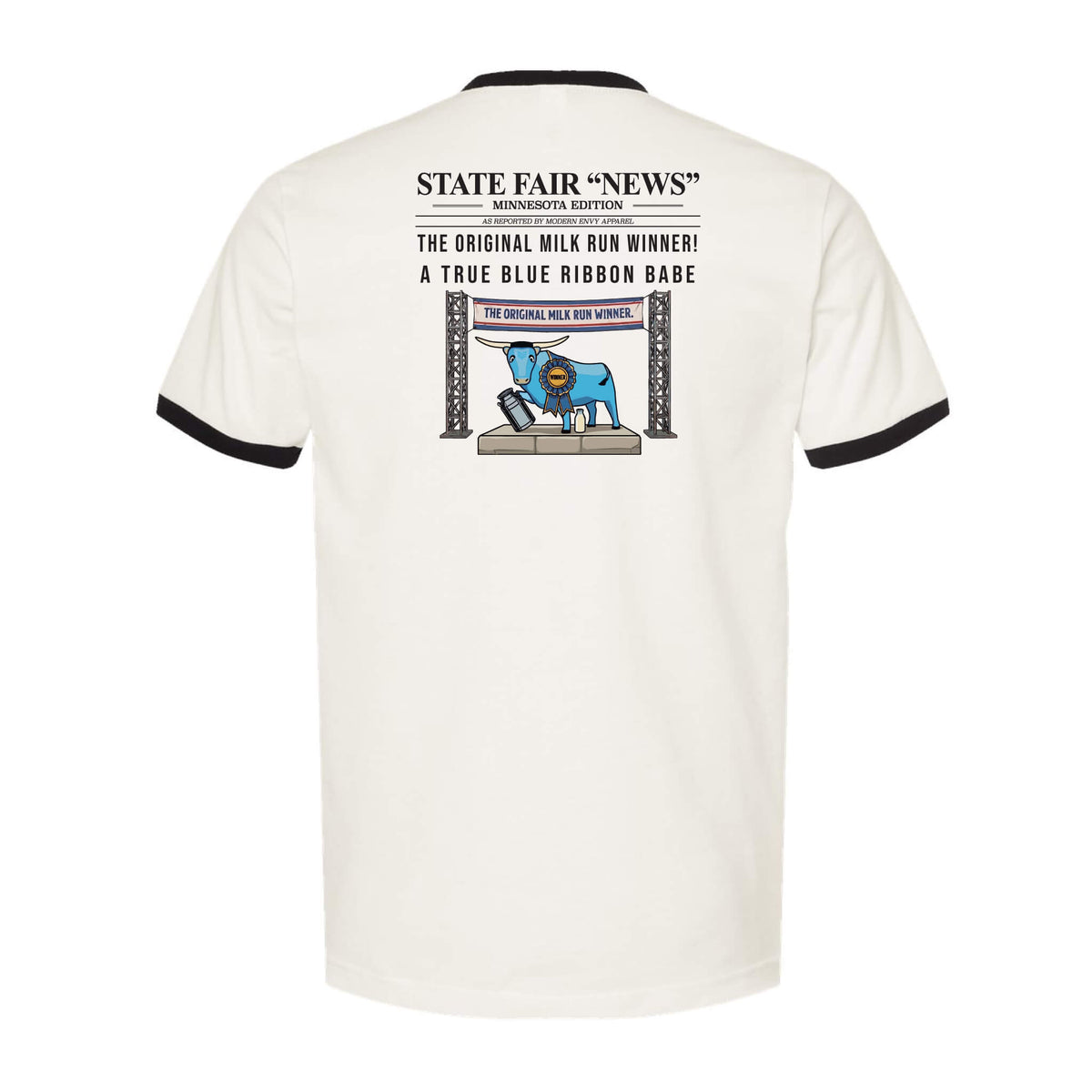 State Fair News Day 5 - "Blue Ribbon Babe" Ringer Tee