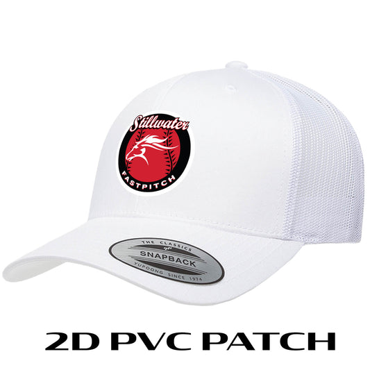 White Trucker with Stillwater PVC Patch