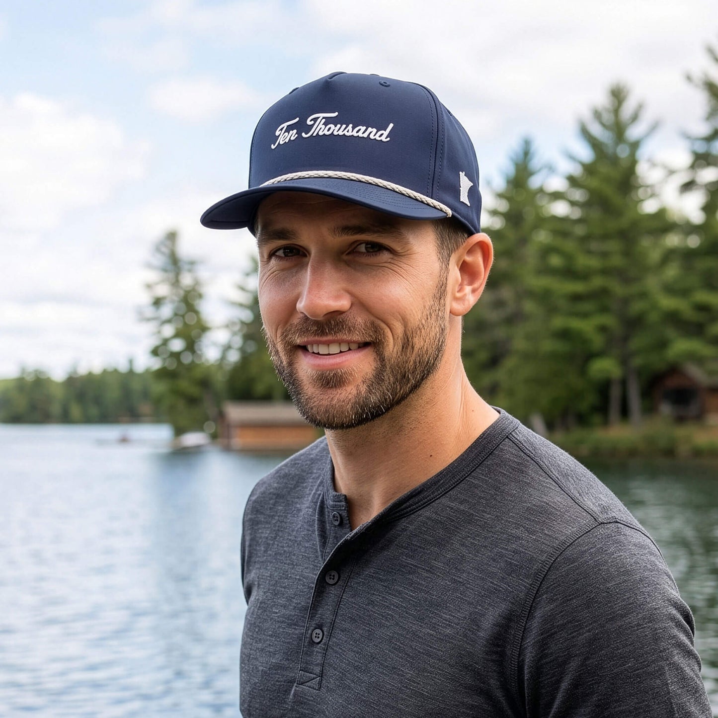 Minnesota 'Ten Thousand' Lakes Performance Rope Hat