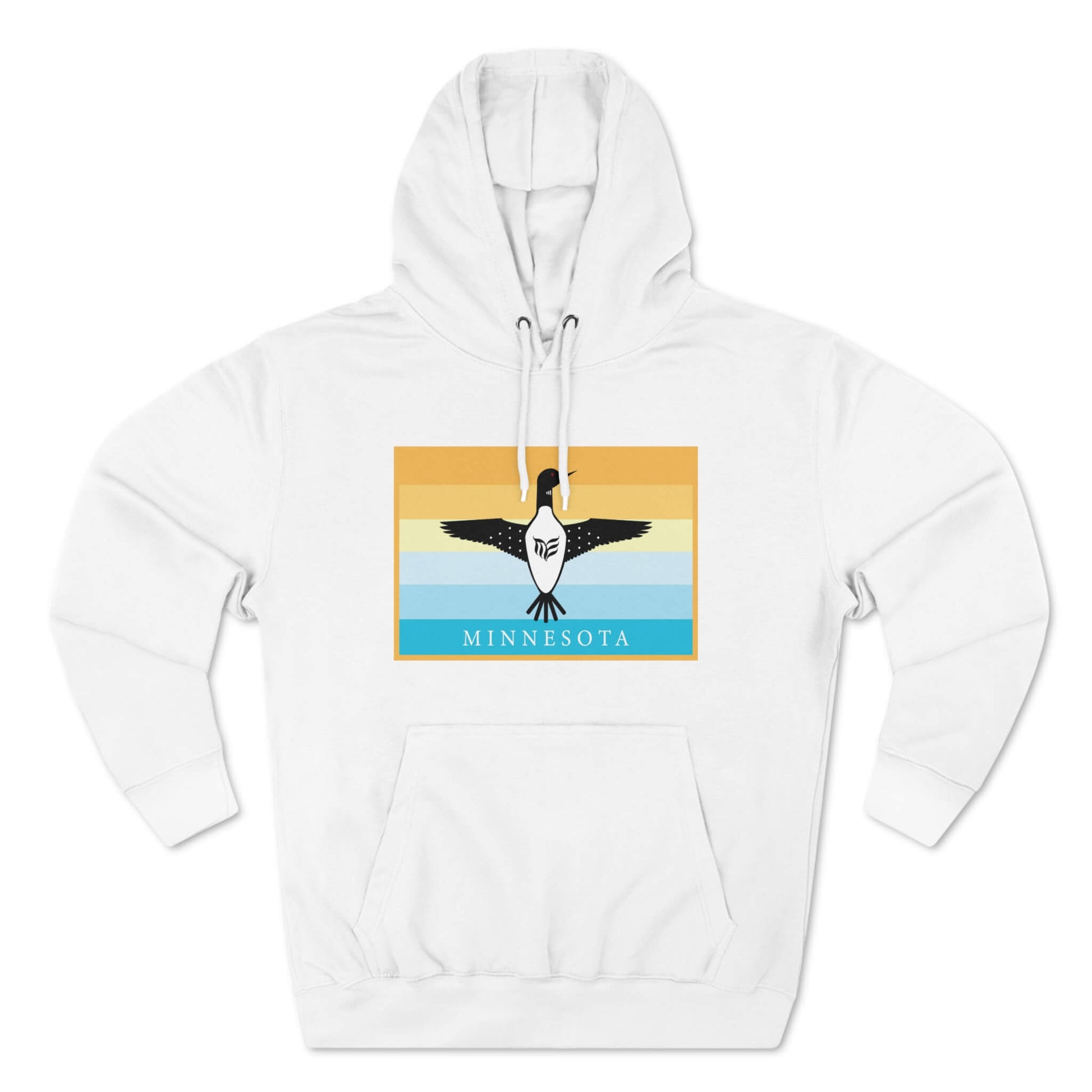  Modern Envy Loon White hoodie front view