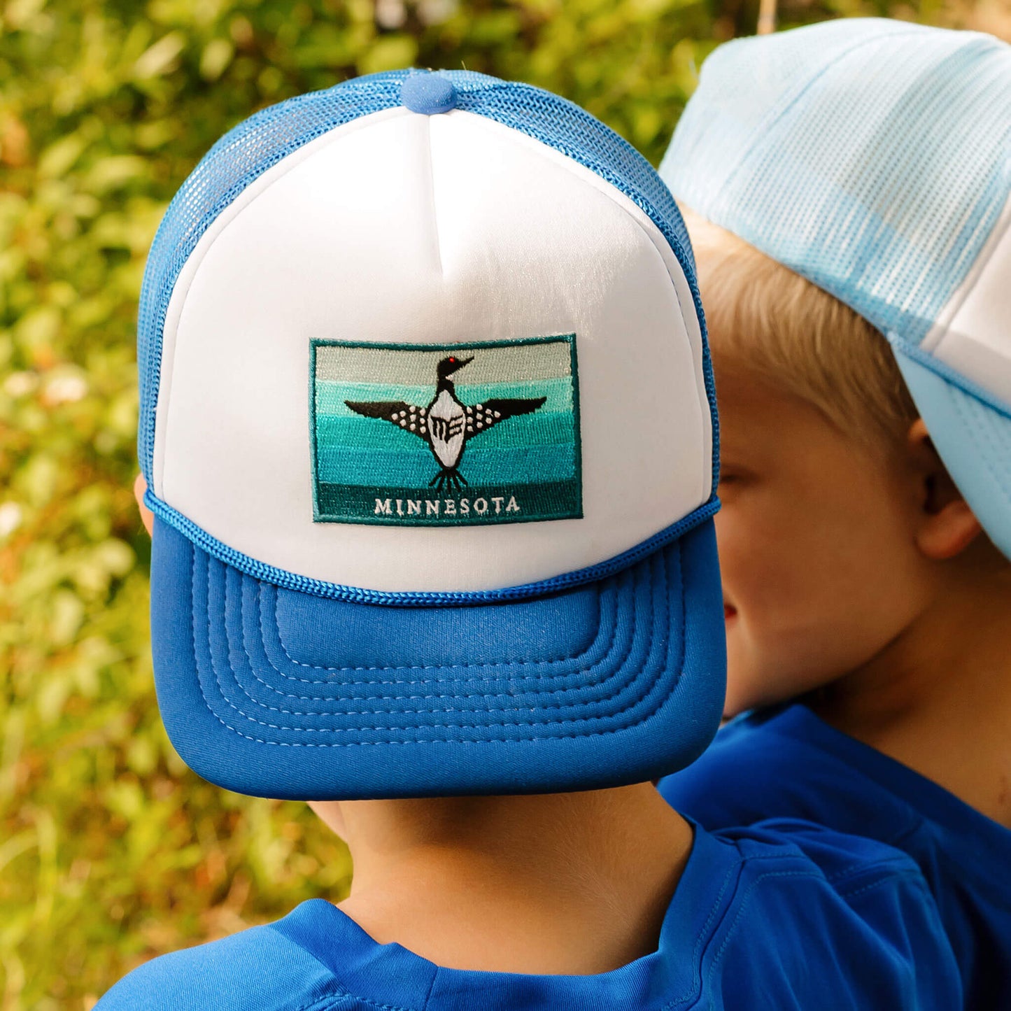 Youth Blue Loon Foam Trucker