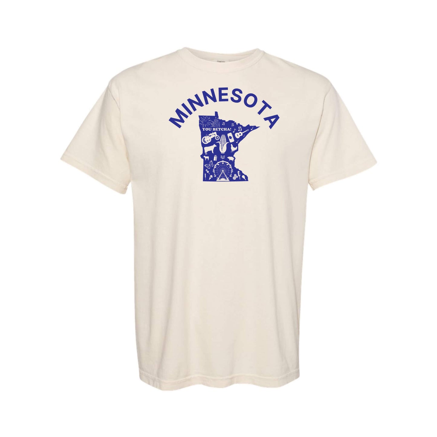 Minnesota Blue Edition Ivory Unisex Comfort Colors 1717 T-Shirt