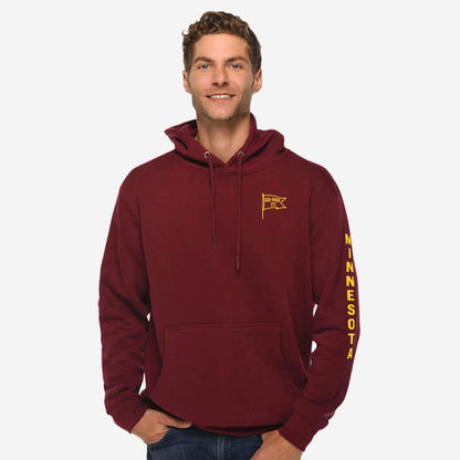 Minnesota Go-pher it! Graphic Hoodie in Maroon