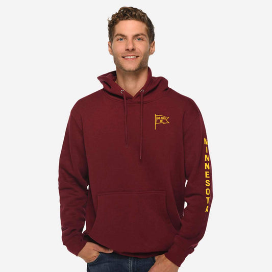 Minnesota Go-pher it! Graphic Hoodie in Maroon