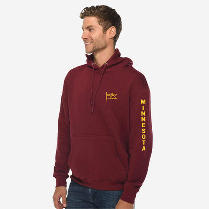 Minnesota Go-pher it! Graphic Hoodie in Maroon