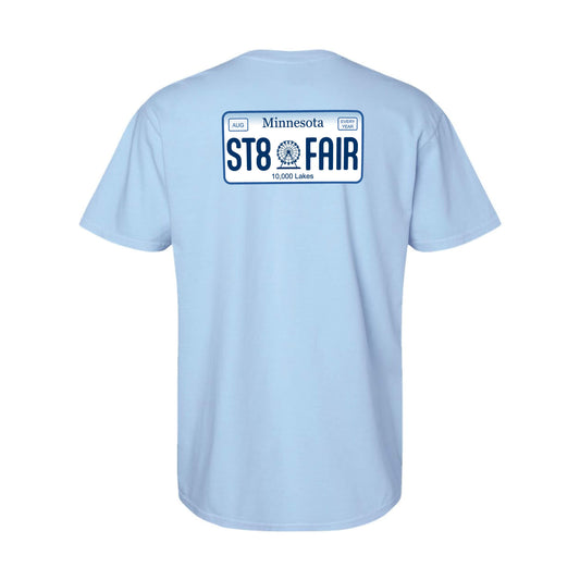 State Fair "ST8 FAIR" Edition Hydrangea Unisex Comfort Colors 1717 T-Shirt