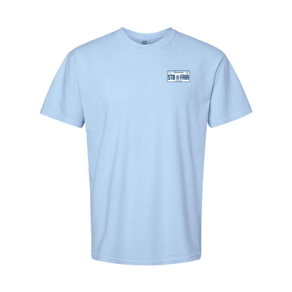 State Fair "ST8 FAIR" Edition Hydrangea Unisex Comfort Colors 1717 T-Shirt