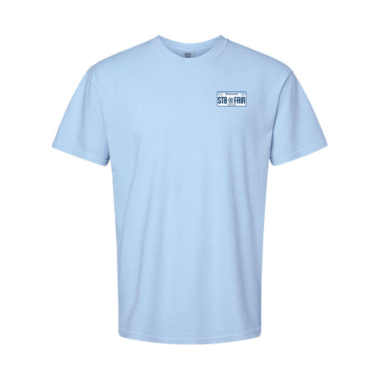 State Fair "ST8 FAIR" Edition Hydrangea Unisex Comfort Colors 1717 T-Shirt