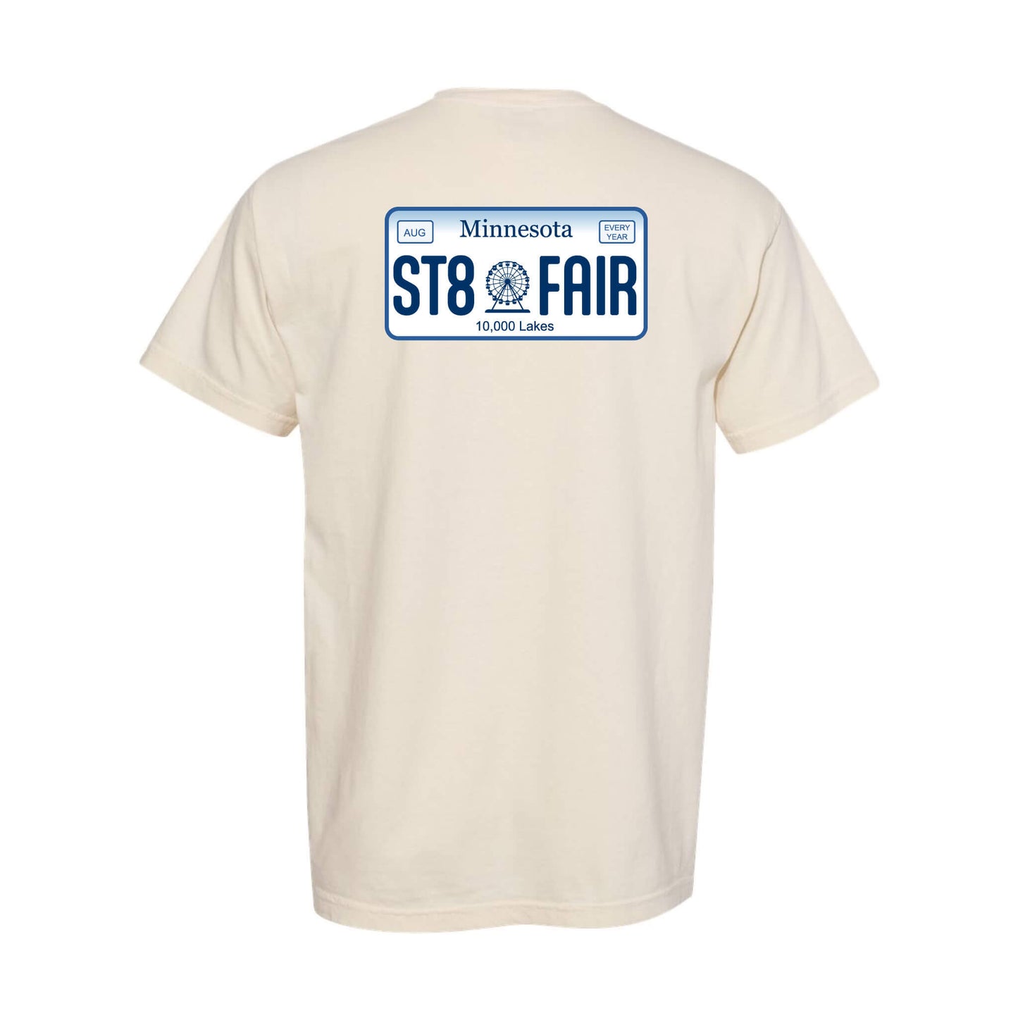 State Fair "ST8 FAIR" Edition Ivory Unisex Comfort Colors 1717 T-Shirt