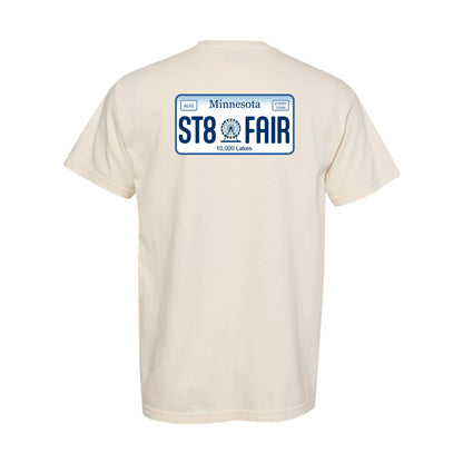 State Fair "ST8 FAIR" Edition Ivory Unisex Comfort Colors 1717 T-Shirt