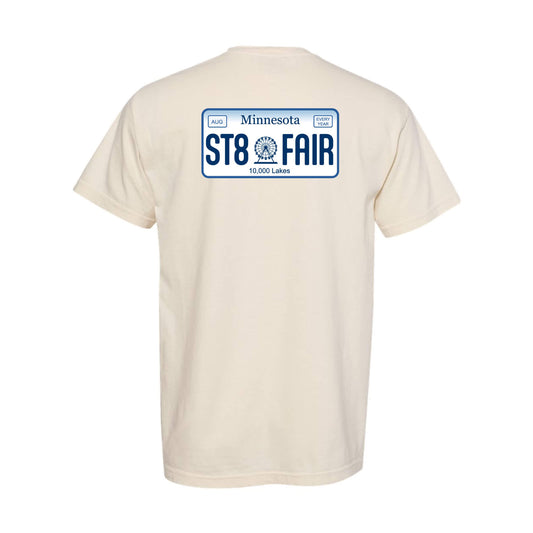 State Fair "ST8 FAIR" Edition Ivory Unisex Comfort Colors 1717 T-Shirt