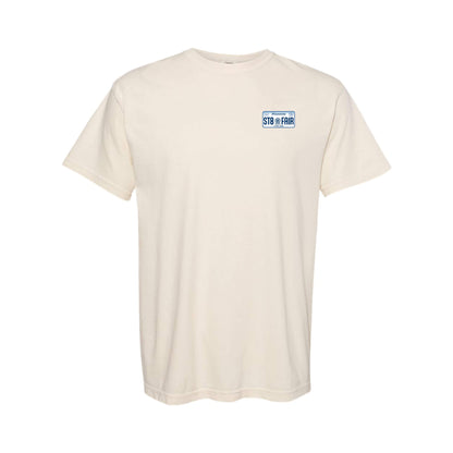 State Fair "ST8 FAIR" Edition Ivory Unisex Comfort Colors 1717 T-Shirt